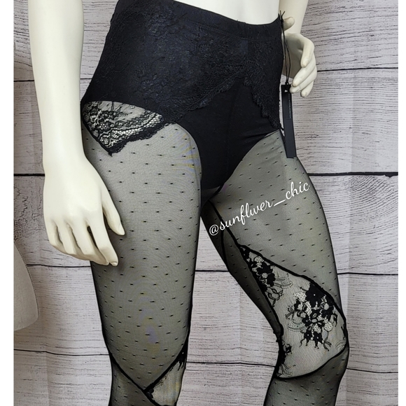 [NEW] Widow/Dolls Kill Mesh & Lace Bell Bottoms - Picture 14 of 16